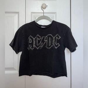 AC/DC Crop Top